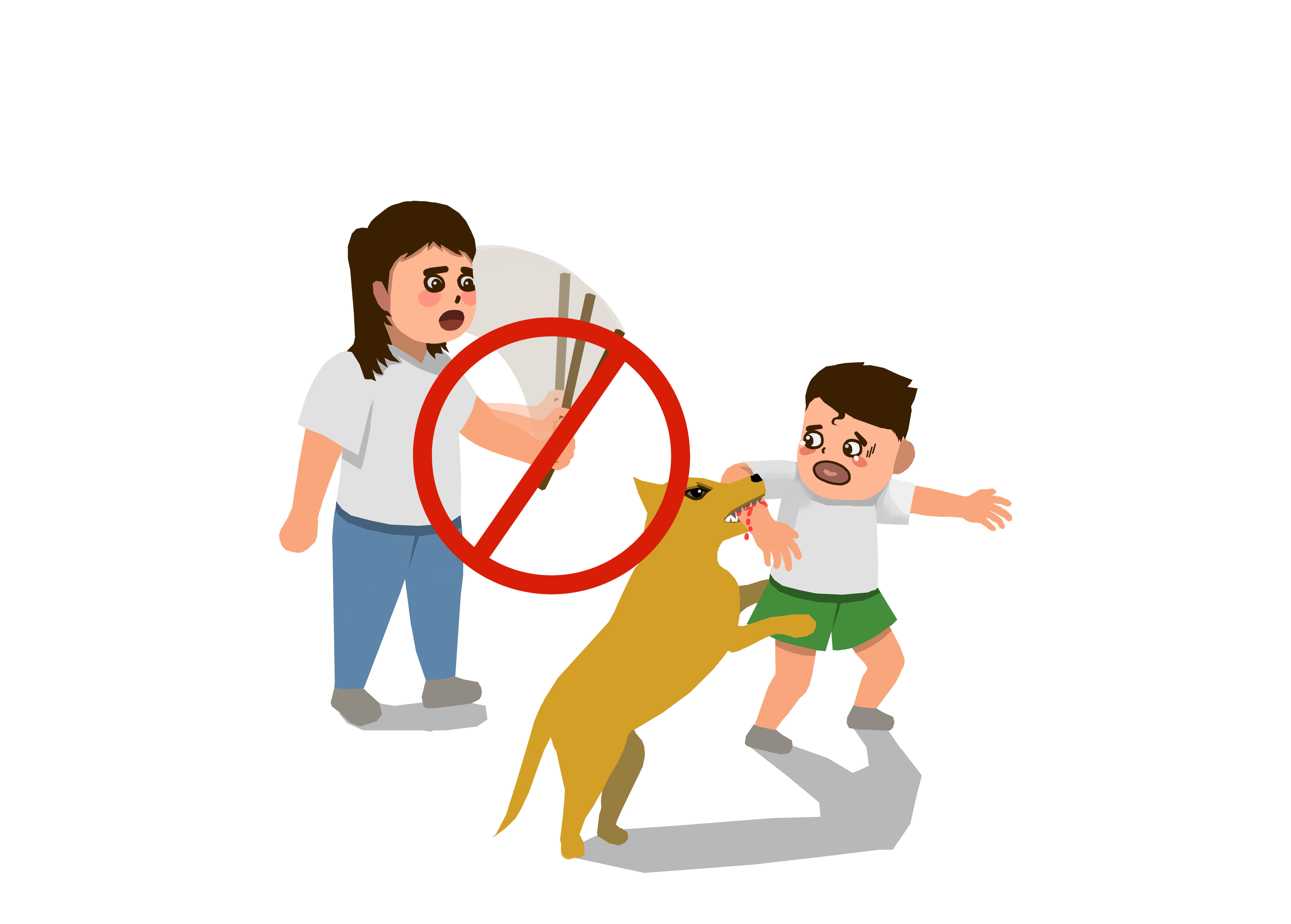 告诉孩子遇到狗咬三个自救的方法,孩子被狗狗咬了去哪里看