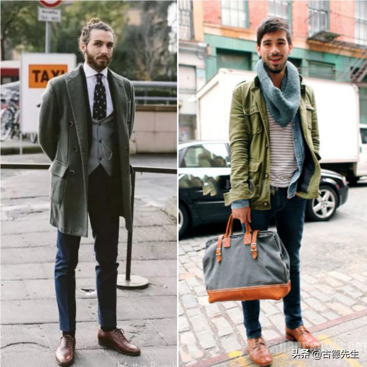 男式个性春季穿搭,男士显白穿搭