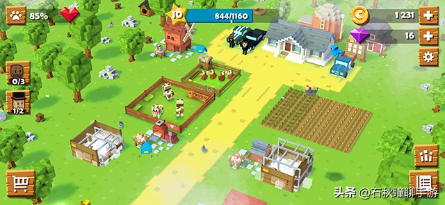 真实农场经营类游戏手游,像素农场养成类游戏