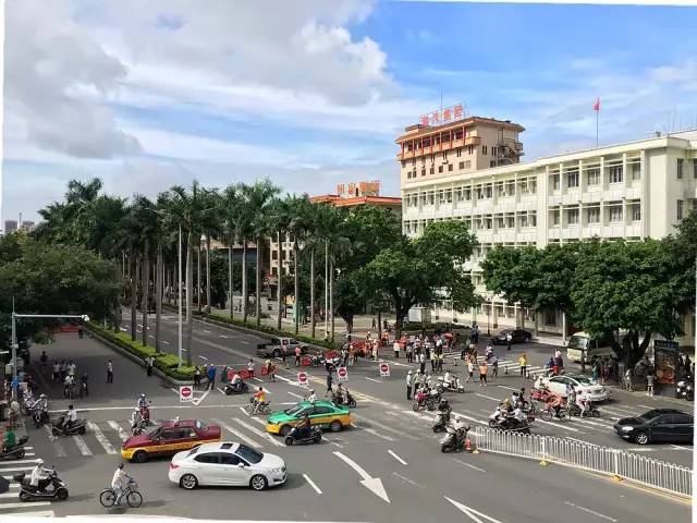 湛徐段临时交通管制措施的通告,湛江赤坎交通情况