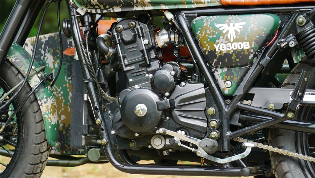 银钢300边三轮复古版缺点,银钢300挎斗三轮摩托车