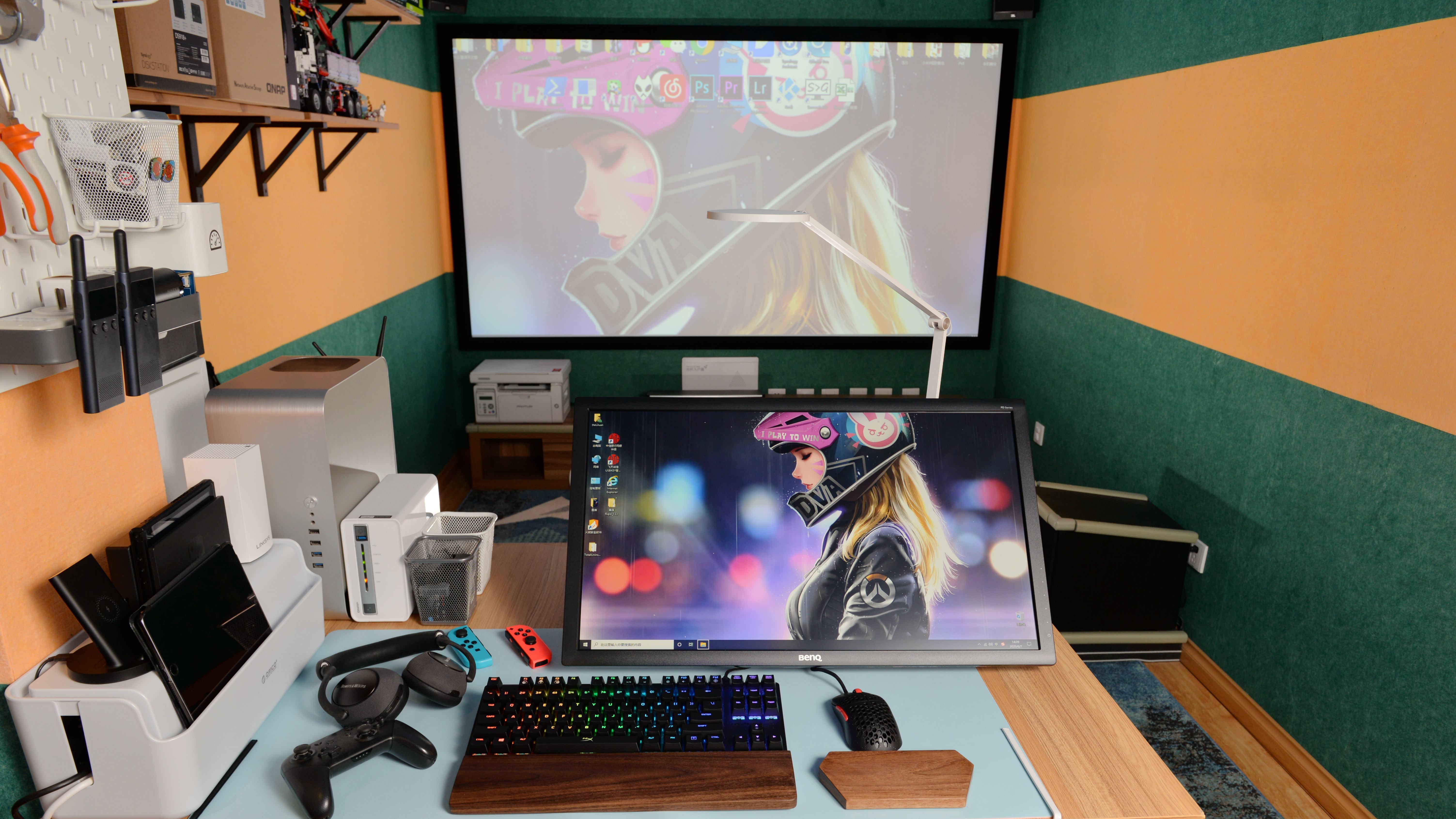 数十款桌面神器，打造100寸娱乐桌面，投影与显示器的完美结合