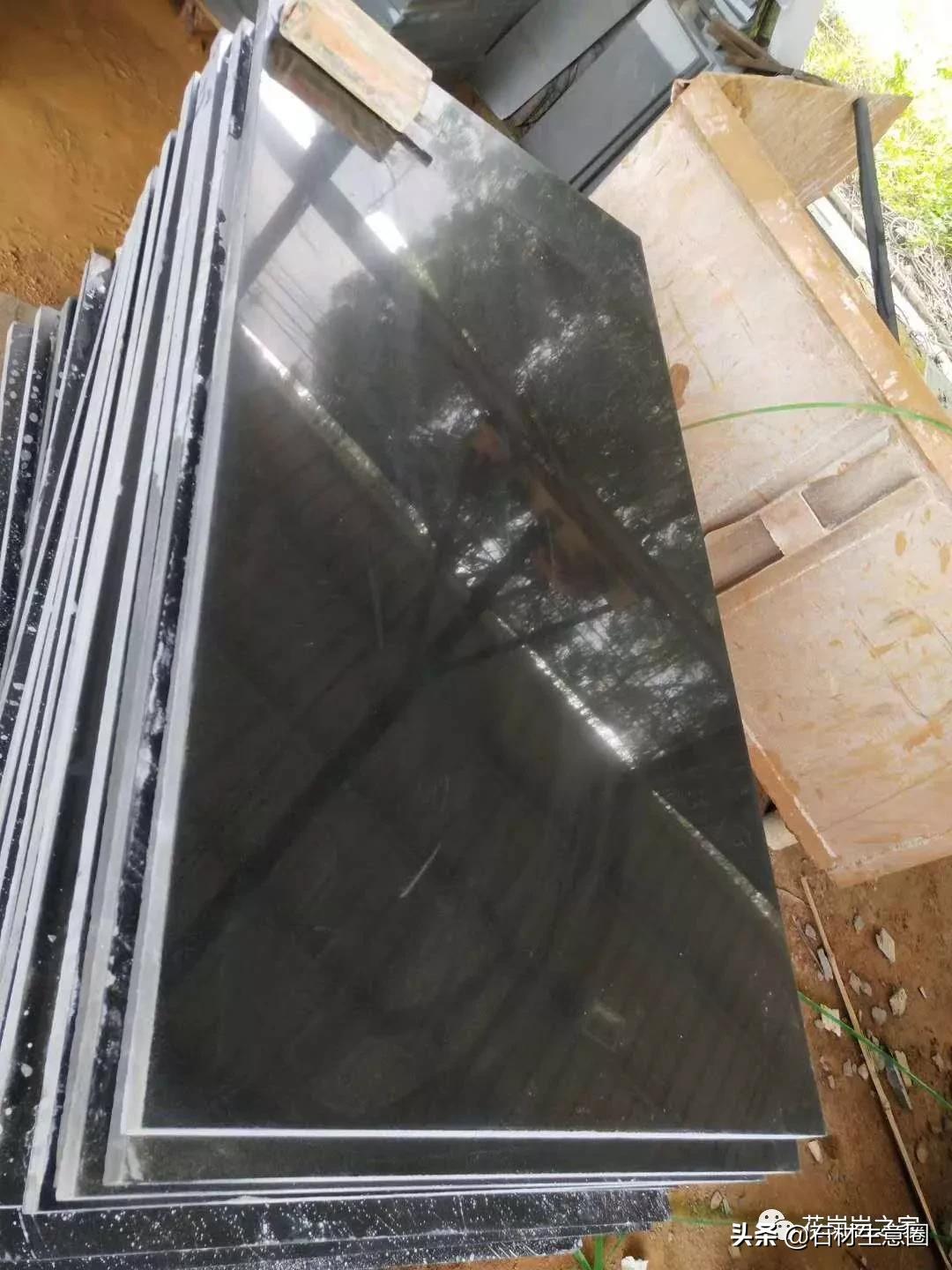 黑色花岗岩辐射大吗,深褐色花岗岩石材