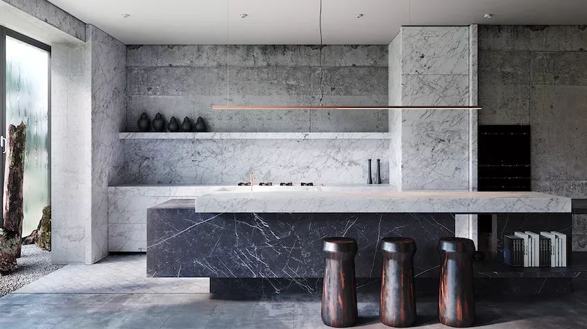 超薄墙体石材怎么安装,地面装修石材安装新工艺