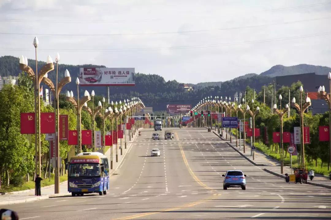 盐亭40年的样子,40年翻天覆地的巨变