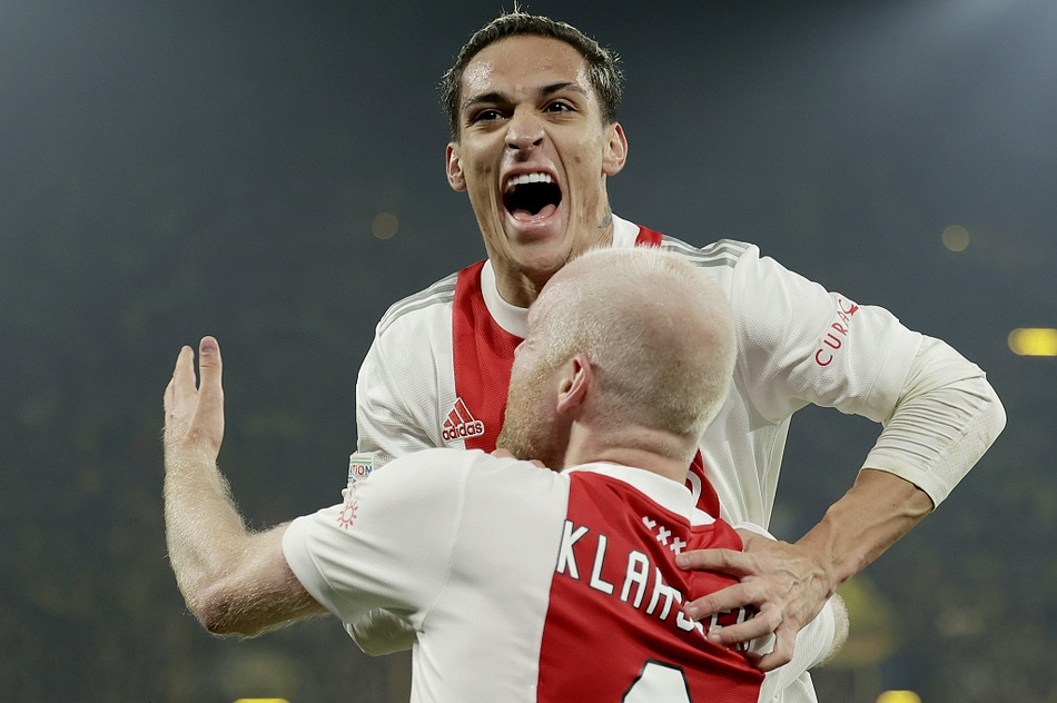 皇马曼城多特阿贾克斯,欧冠阿贾克斯0-1