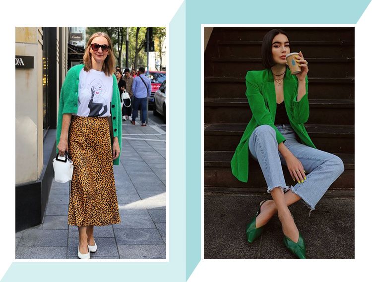 绿色怎么穿更优雅,第一次发现绿色可以穿得这么迷人