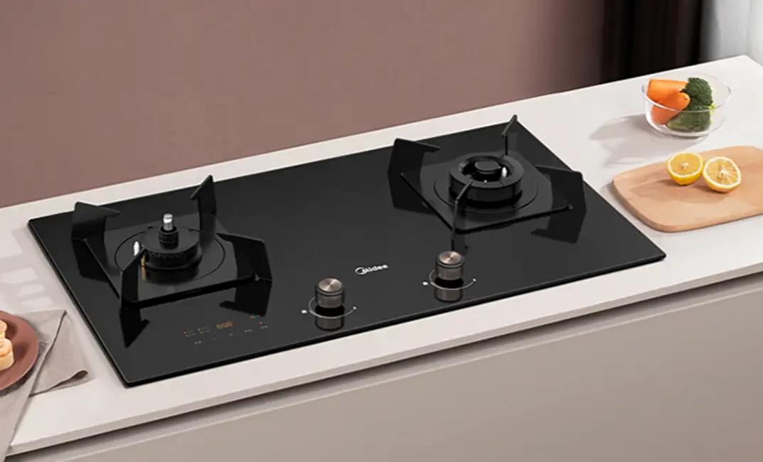 美的一键烹饪燃气灶,燃气灶生活好帮手