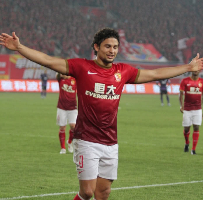 恒大三球埃尔克森,埃尔克森重返天河进球