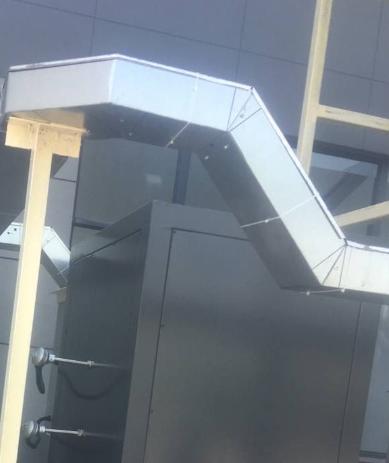 桥架各种弯头制作合集,150x100桥架90度弯头和45度弯头做法