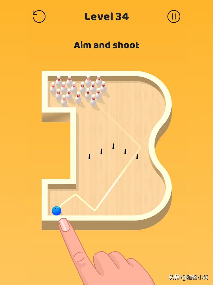 保龄球创意玩法视频,怎么做好看又好玩的保龄球