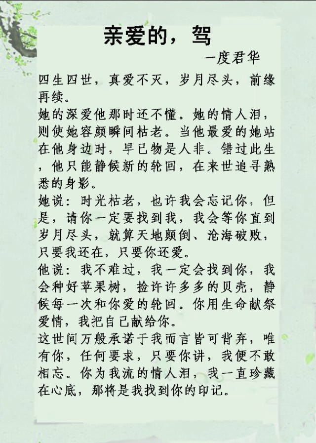 我不愿故事的结局，誓言成为戏言《废后将军》《拜相为后》强推