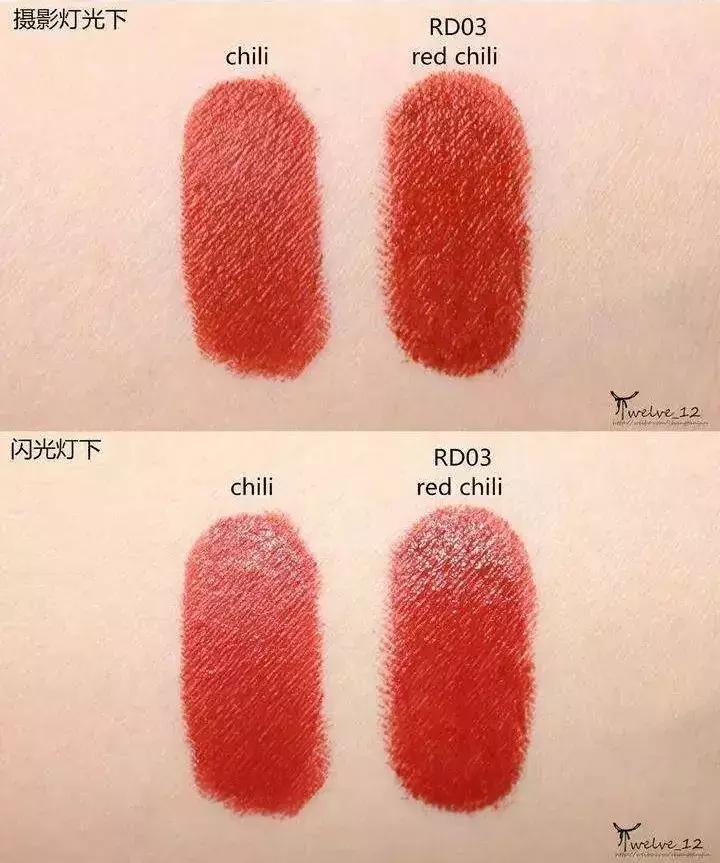 100款热门大牌口红色号,大牌口红100个热门色号