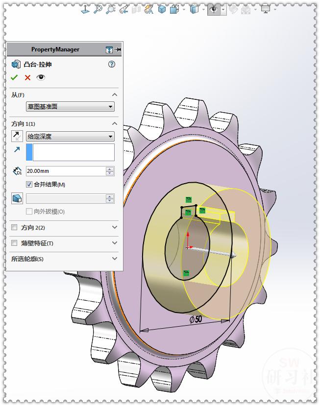 solidworks链轮齿轮插件,solidworks链轮设计插件安装包