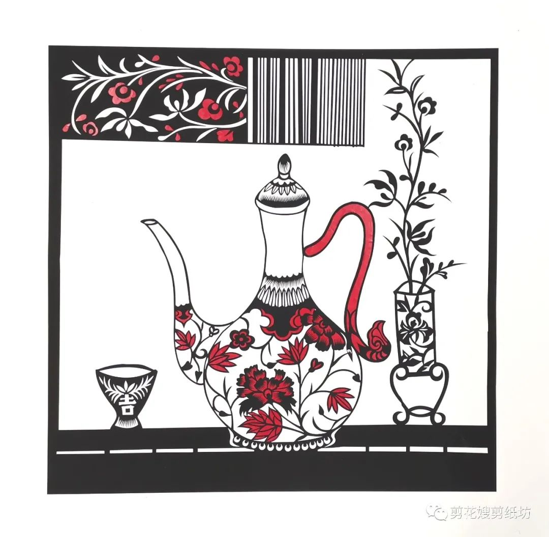 “剪花”茶装：两大“非遗”的相遇