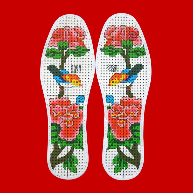 绣花鞋垫的由来,漂亮的绣花鞋垫