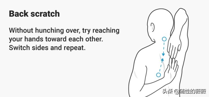 外国人讲背部拉伸,外国人拉伸脖子