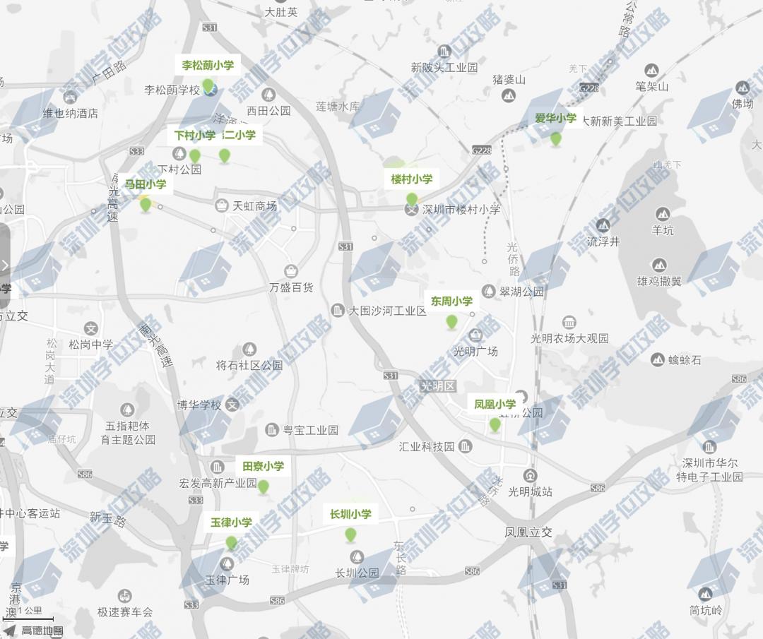 深圳龙岗新增公立小学,深圳新改建的重点小学