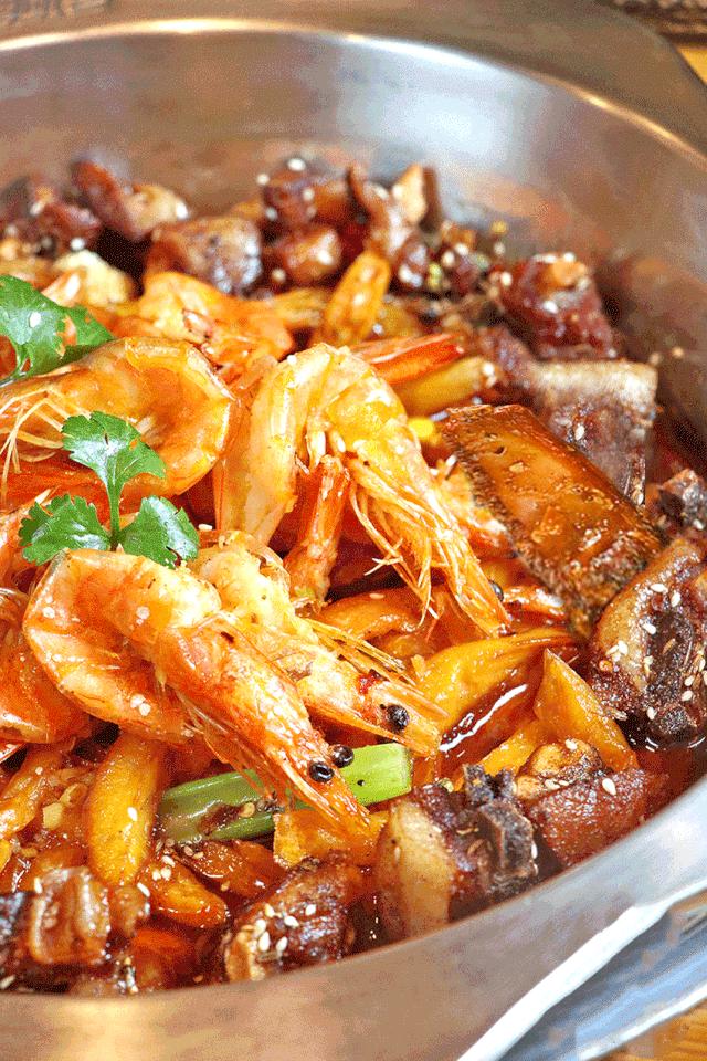 胡记羊排香辣虾团购优惠券,胡羊排香辣虾79元套餐鲁山