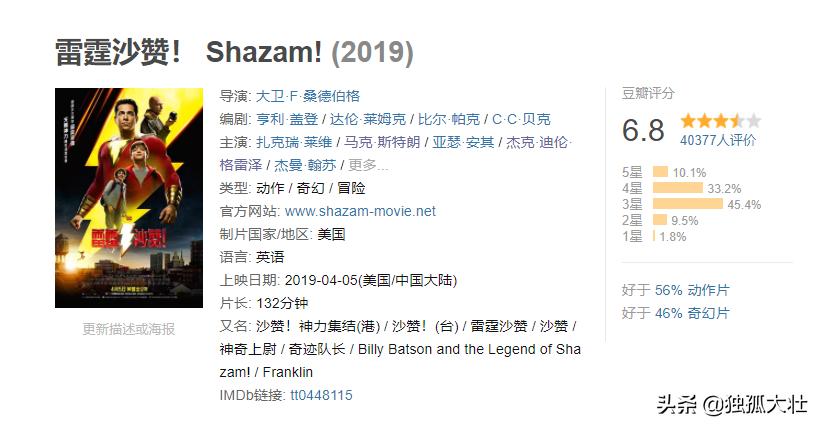 雷霆沙赞之后下一个dc电影,如何看待dc的新电影雷霆沙赞