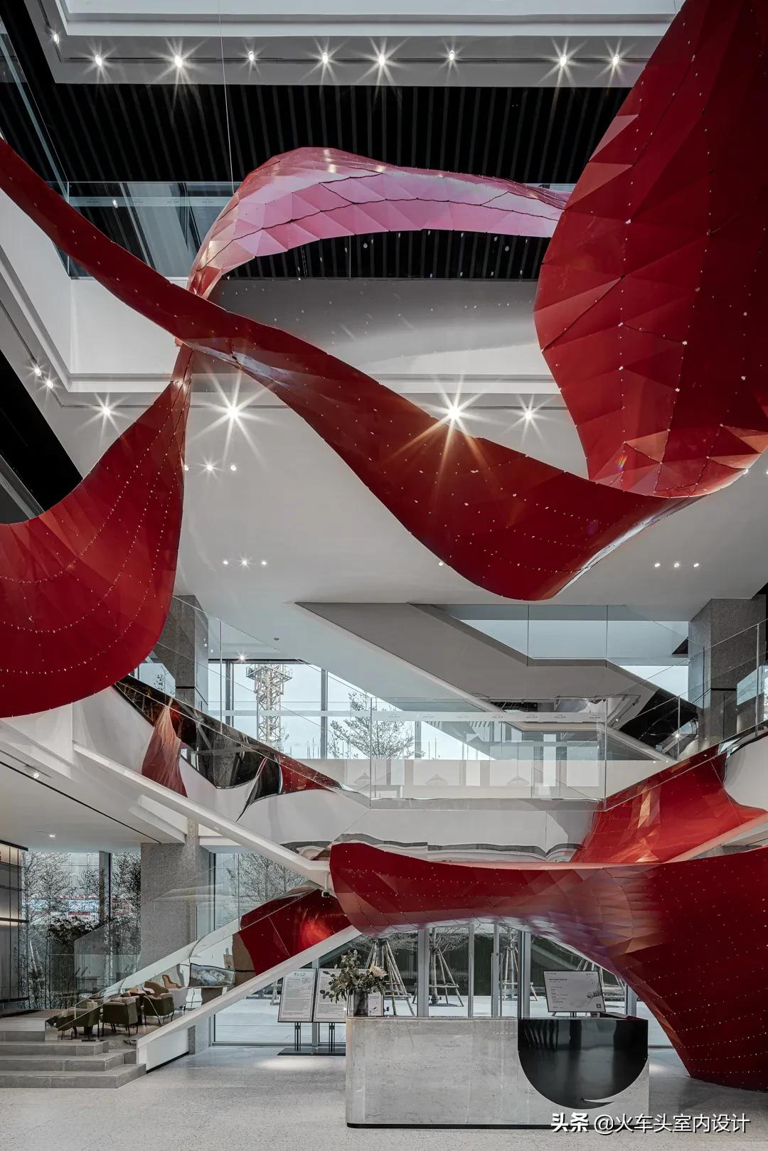 顶级售楼中心设计图,售楼部展示区设计