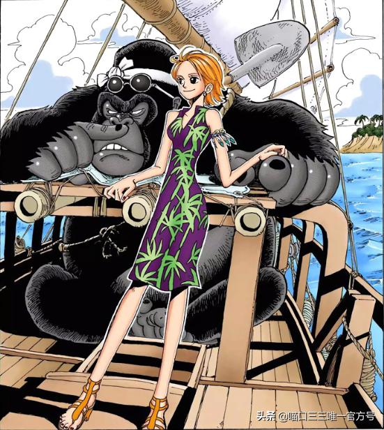 海贼王娜美登场是哪集,海贼王金狮子剧场版娜美