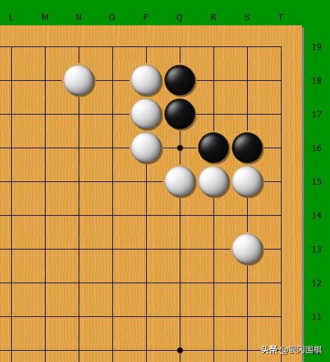 围棋金柜角深度解析,围棋八卦阵死活题