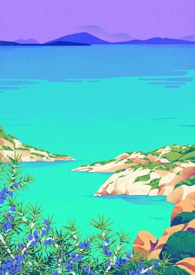 精妙的细节和色彩插画,插画作品想象力是最吸引人的色彩