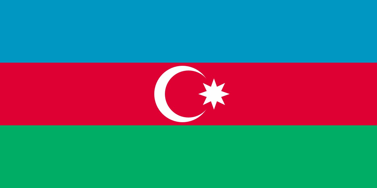 阿塞拜疆历史版图演变,历史上的各国国旗南亚篇