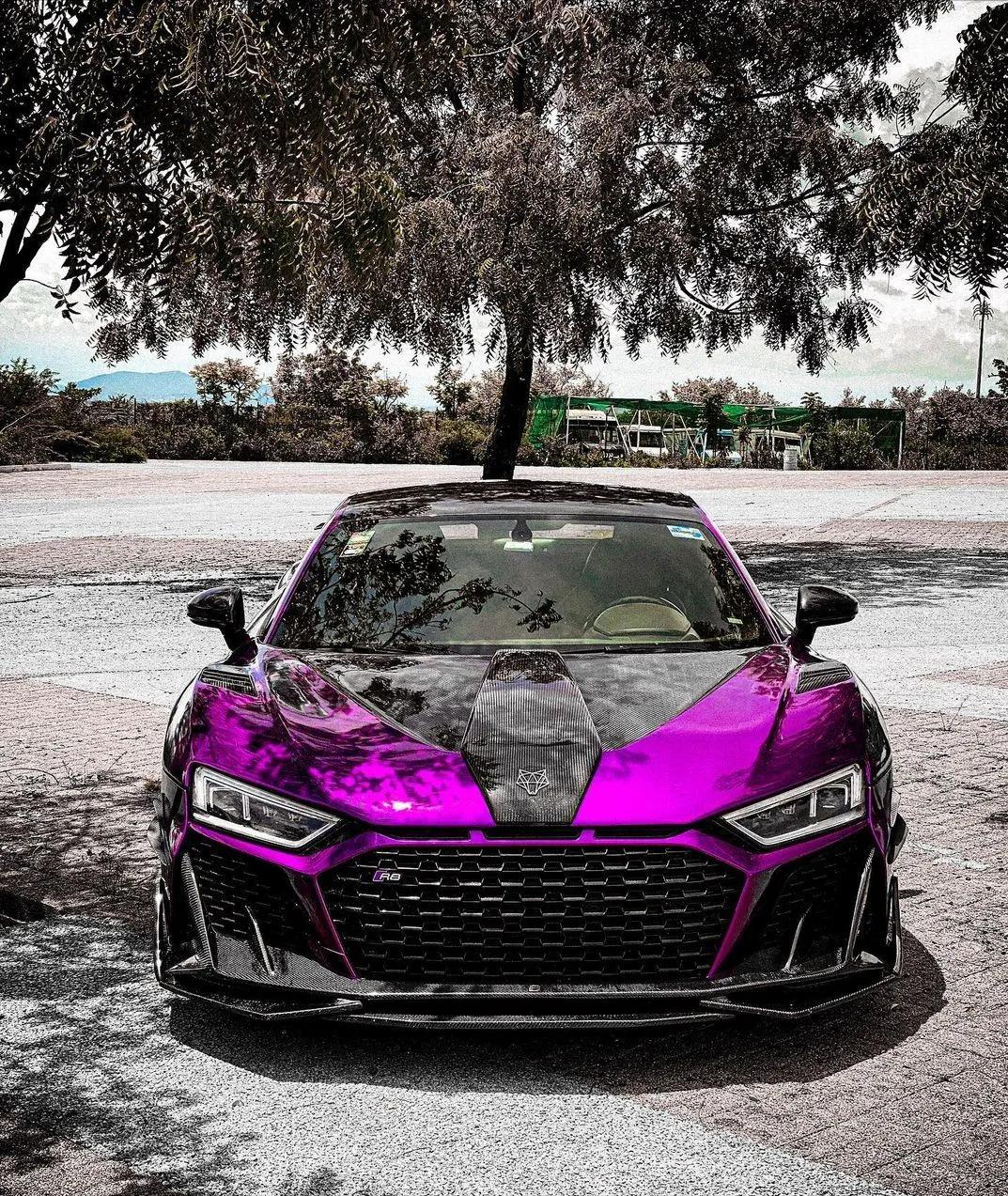 奥迪r8碳纤维车体,碳纤维奥迪r8