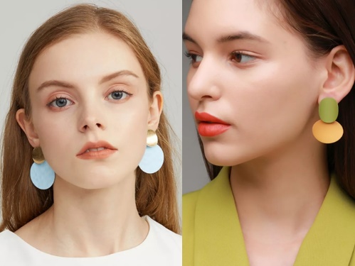 郁可唯耳饰,郁可唯蓝盈莹乘风破浪的姐姐