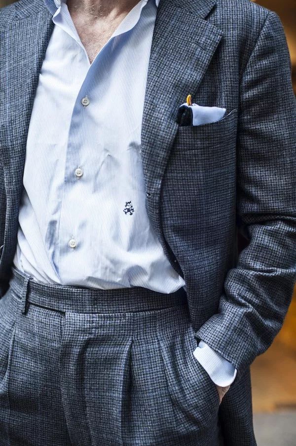 高级感法兰绒,法兰绒营造出属于绅士的冬日感性