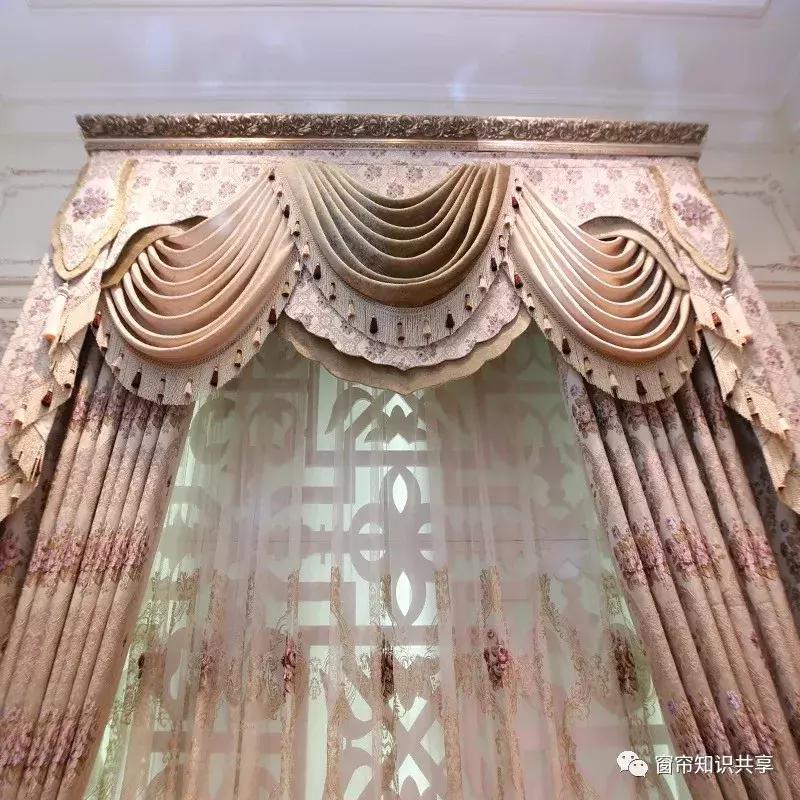 30厘米水波帘头,最漂亮的水波帘头