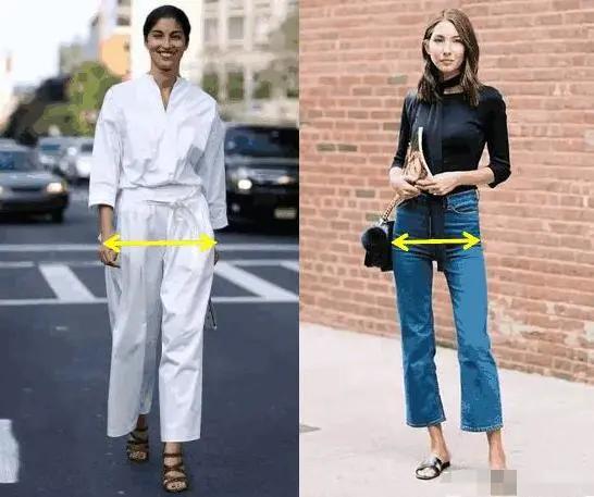若身上有3个“尴尬处”，那阔腿裤不适合你，M码看着也像XXL！