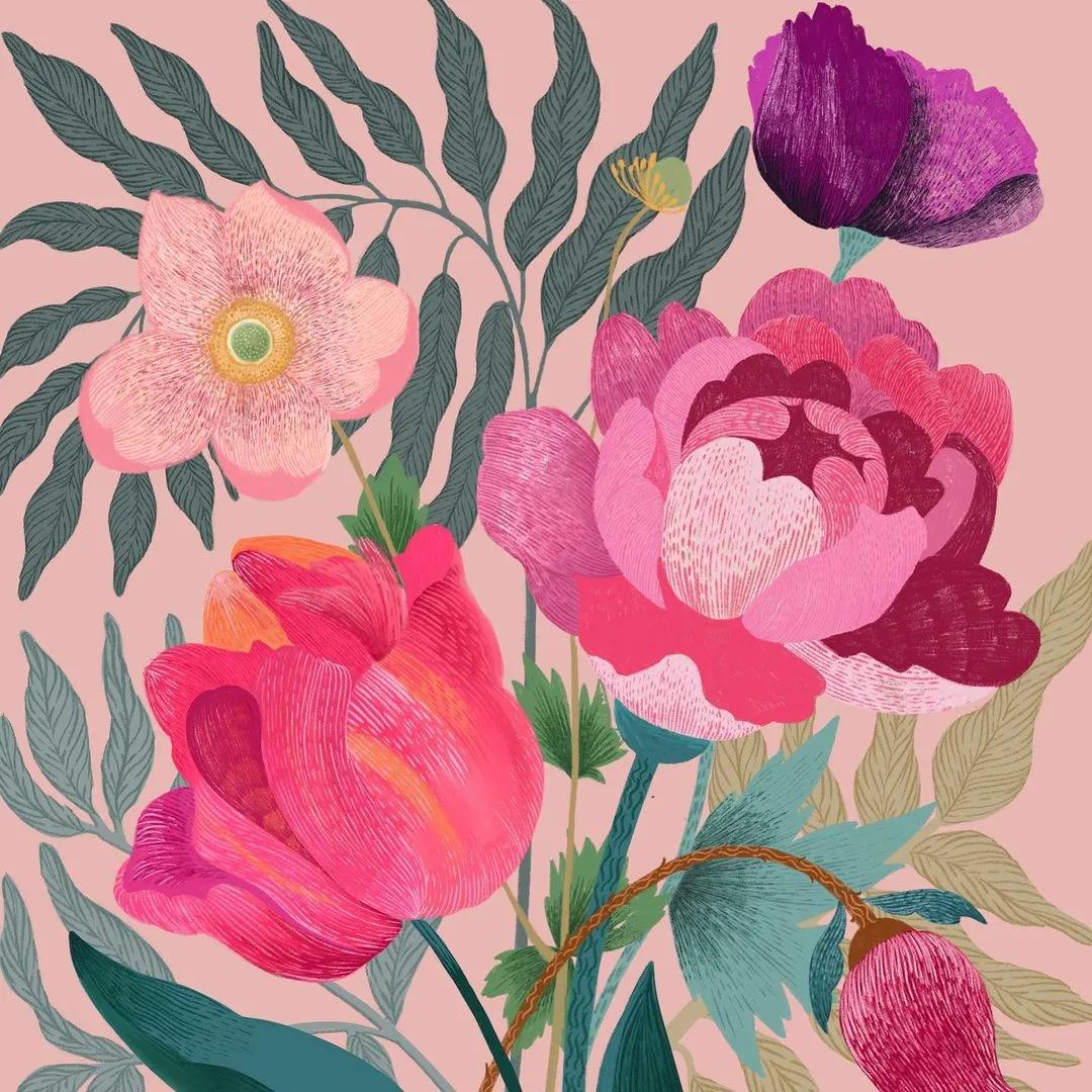 水彩渲染画建筑效果图,水彩平涂画