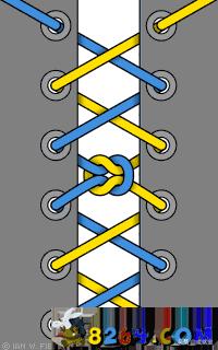 十种必学的鞋带系法,鞋带系的不好看怎么办