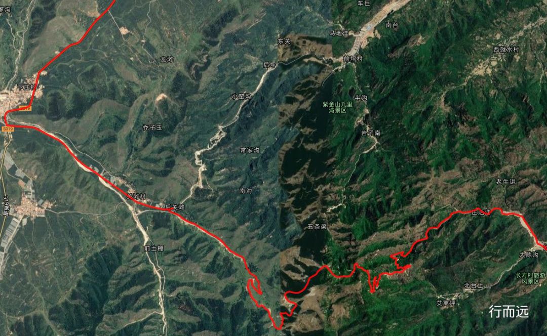 骑行夫子岭-京娘湖，穿越峻极关又进景区了，到河北是一路的美景