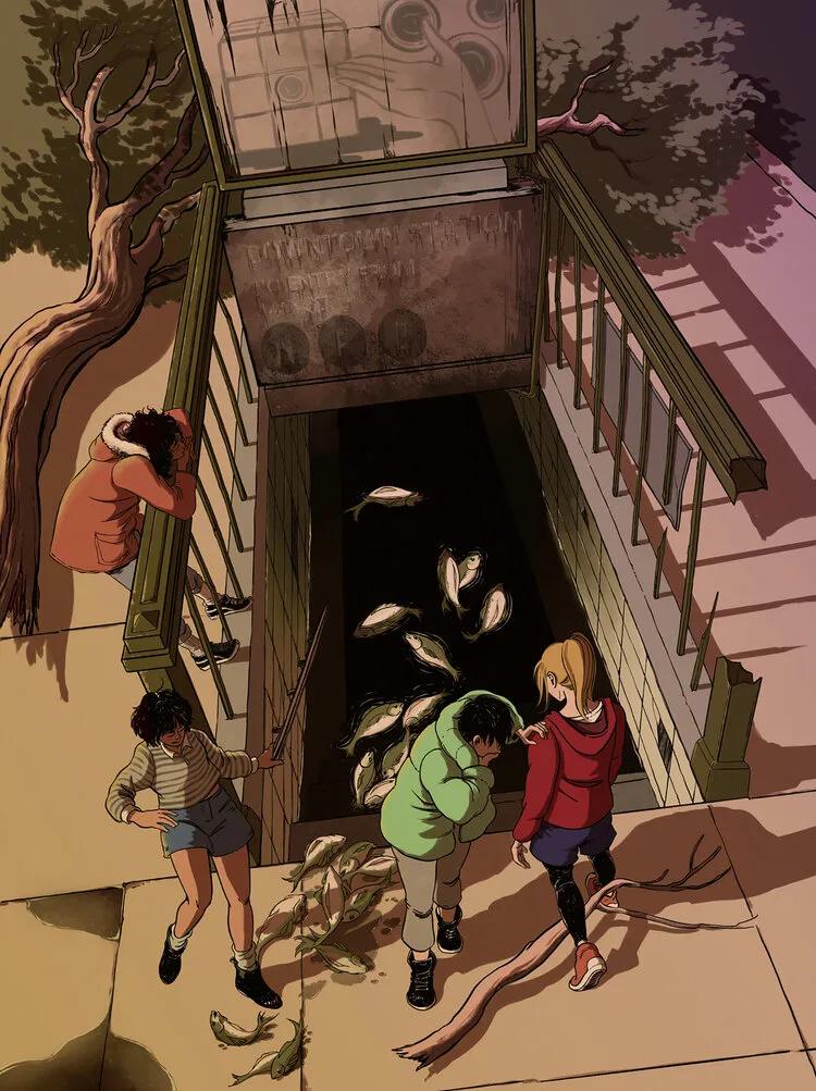 美国纽约视觉艺术学院插画,插画毕业展