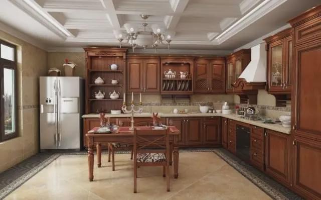 橱柜面板工艺比较好打理,橱柜柜体板材工艺