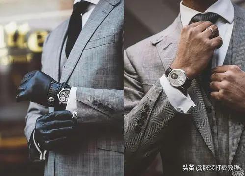 西装两片袖的打版方法,西装袖裁剪教程