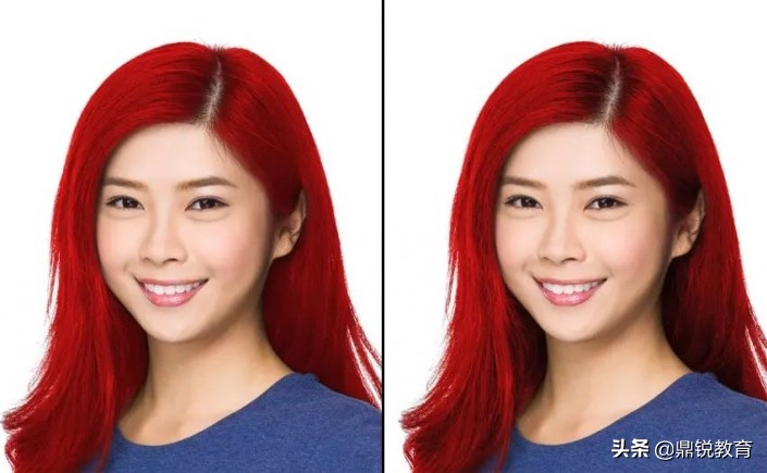 ps怎么给人物的头发上色,ps怎样给人物换头发