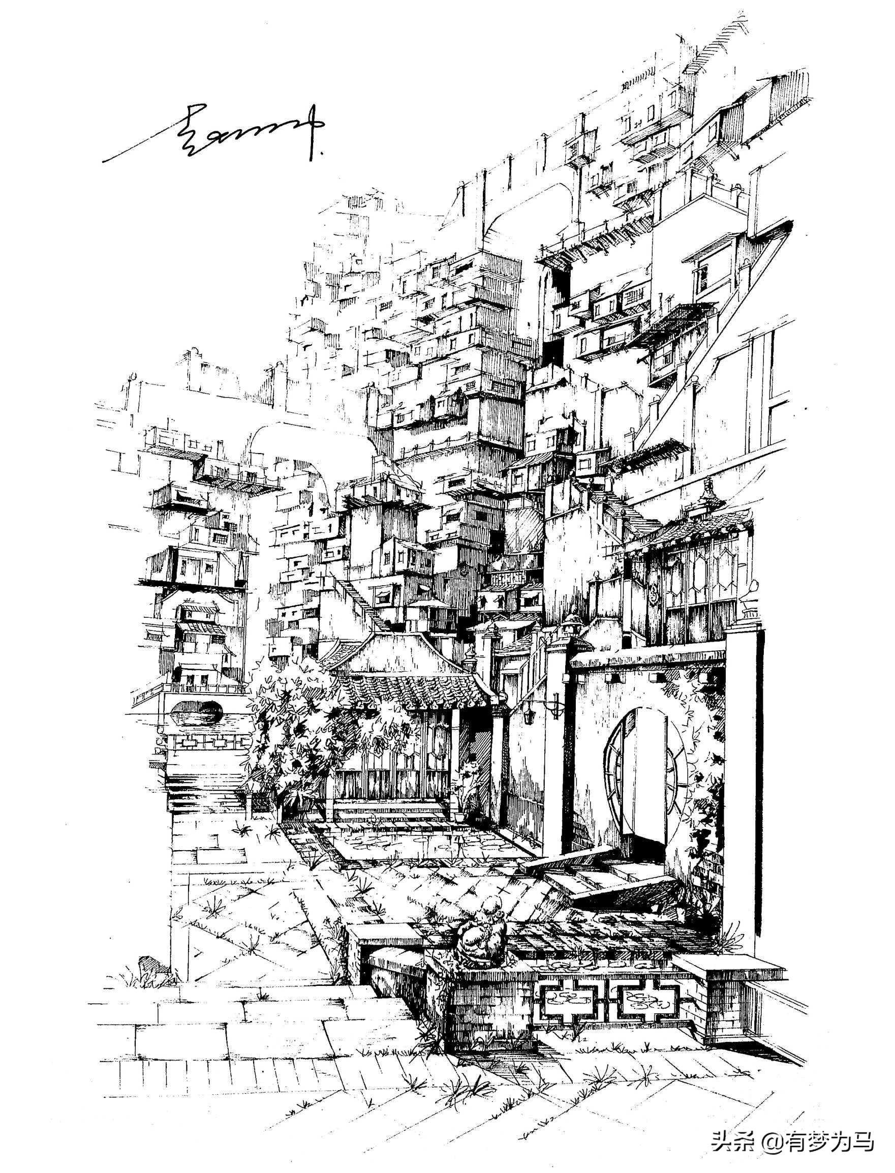 学画画入门先学线条手绘,手绘画教程如何画人物