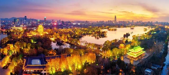 济南四大泉群,济南四大泉群全景图