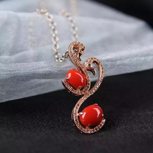 红珊瑚珠宝纯天然图片,红珊瑚珠宝配饰