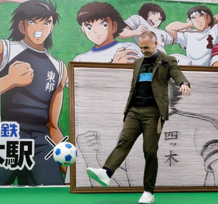 中国足球小将和伊涅斯塔,足球小将伊涅斯塔