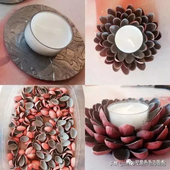 坚果壳吃完不要扔垃圾桶,坚果果壳做手工