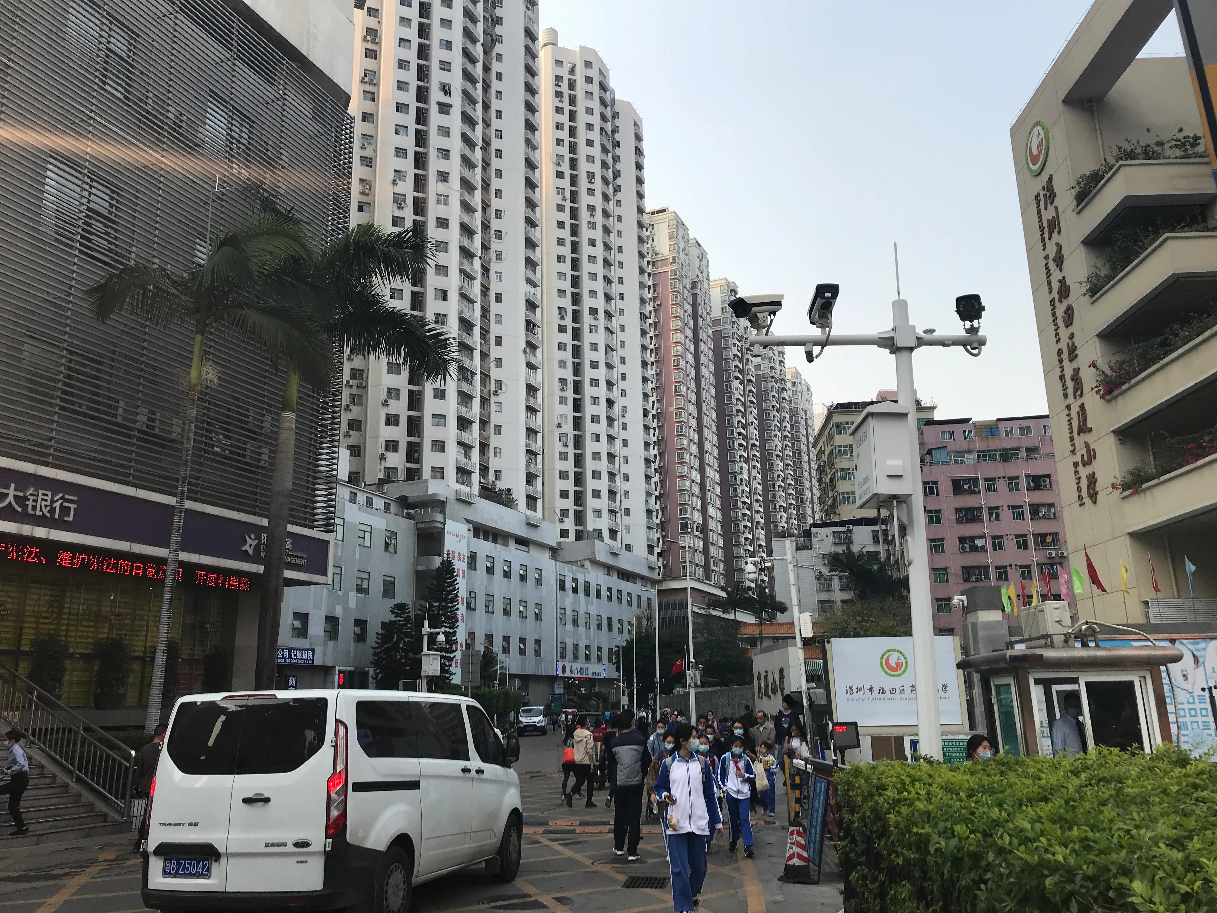 福田区岗厦村城中村,深圳福田cbd城中村