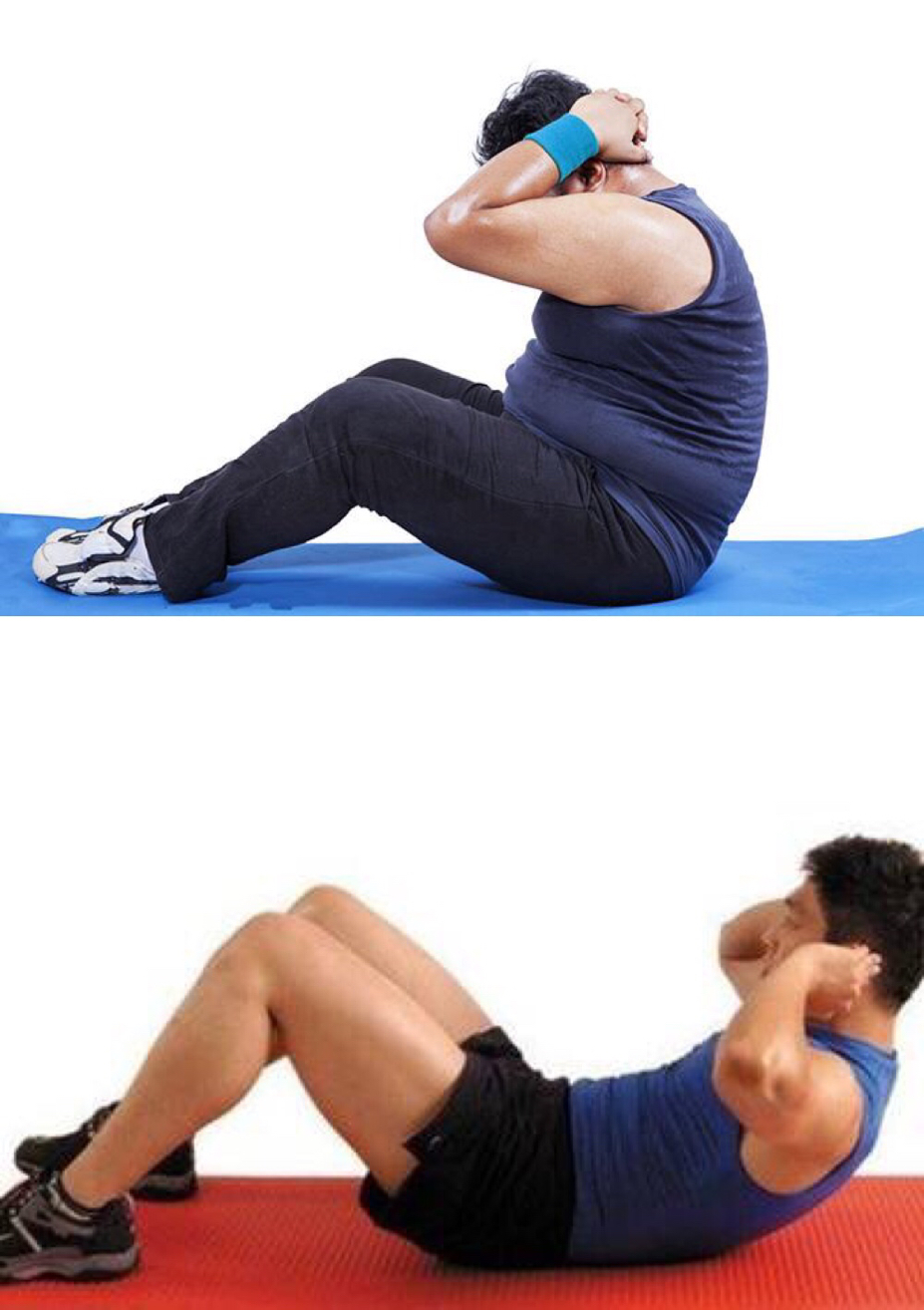 做仰卧起坐腰痛怎么缓解,为什么仰卧起坐动作标准腰还是疼