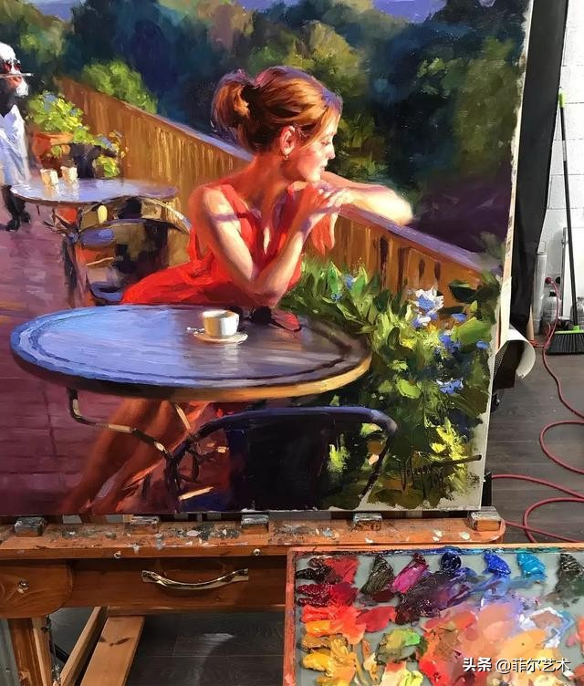 「经典油画」超美超性感的俄罗斯女郎人体油画欣赏