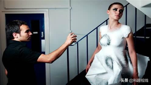 外国人发明喷雾器当衣服穿,牛人发明喷雾衣服视频